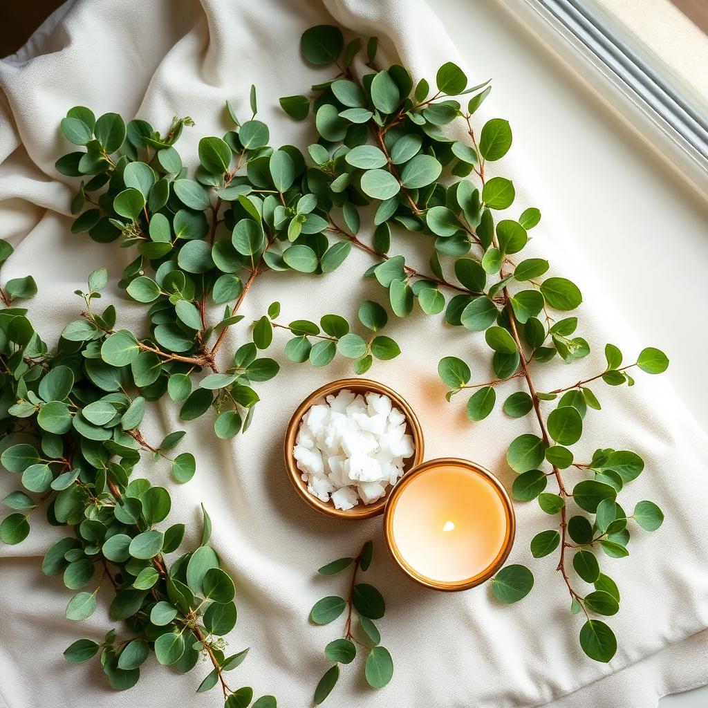 Eucalyptus and bath salts