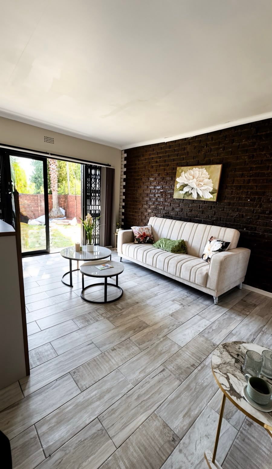 Lounge seating area